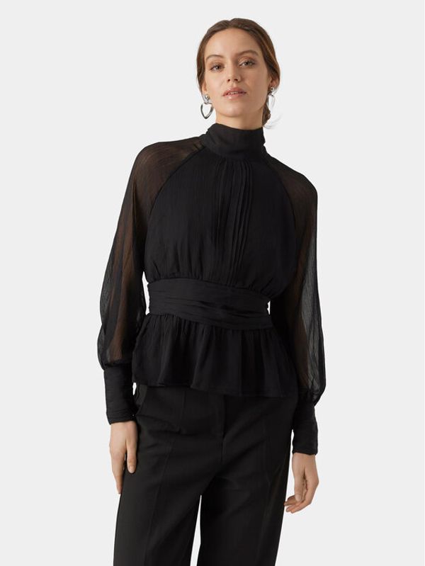 Vero Moda Vero Moda Majica AWARE 10295842 Crna Regular Fit