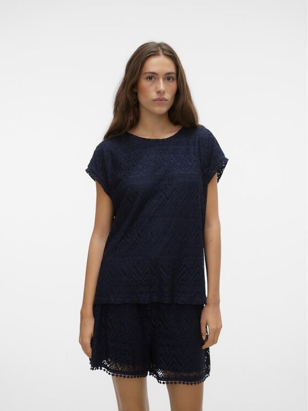 Vero Moda Vero Moda Majica Maya 10304457 Tamnoplava Wide Fit