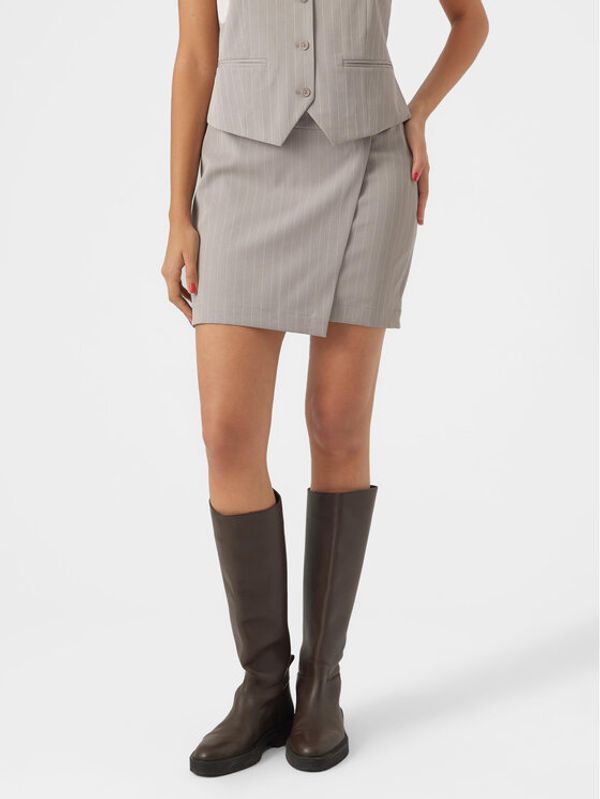 Vero Moda Vero Moda Mini suknja Wendy 10301457 Siva Slim Fit
