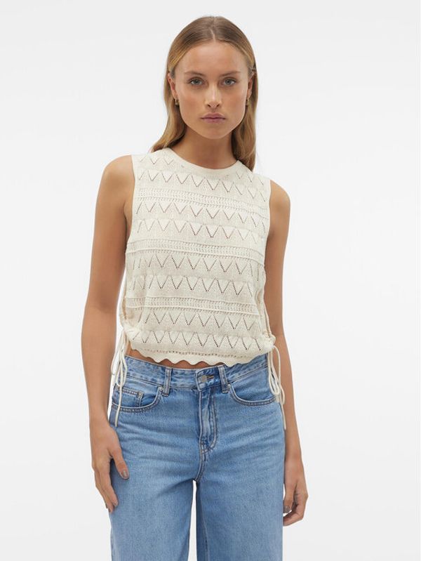 Vero Moda Vero Moda Top Bali 10302924 Écru Regular Fit