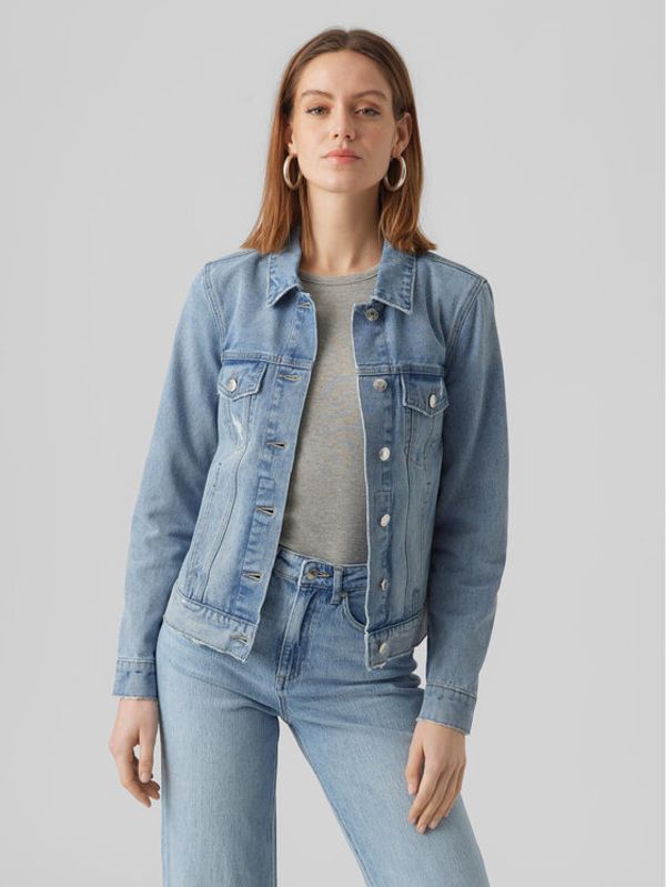 Vero Moda Vero Moda Traper jakna Zorica 10279789 Svijetloplava Regular Fit