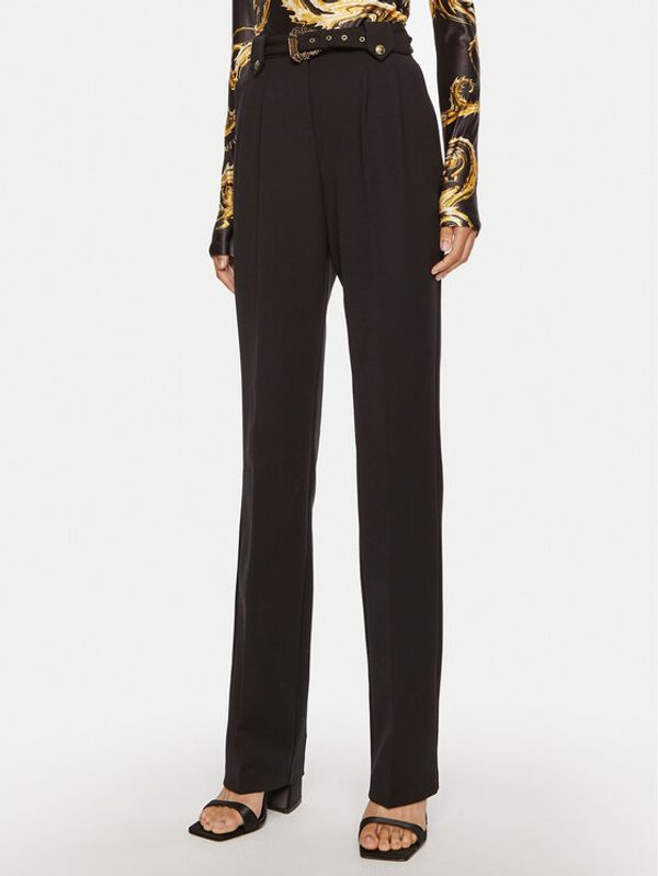 Versace Jeans Couture Versace Jeans Couture Hlače 77HAA117 Crna Straight Fit