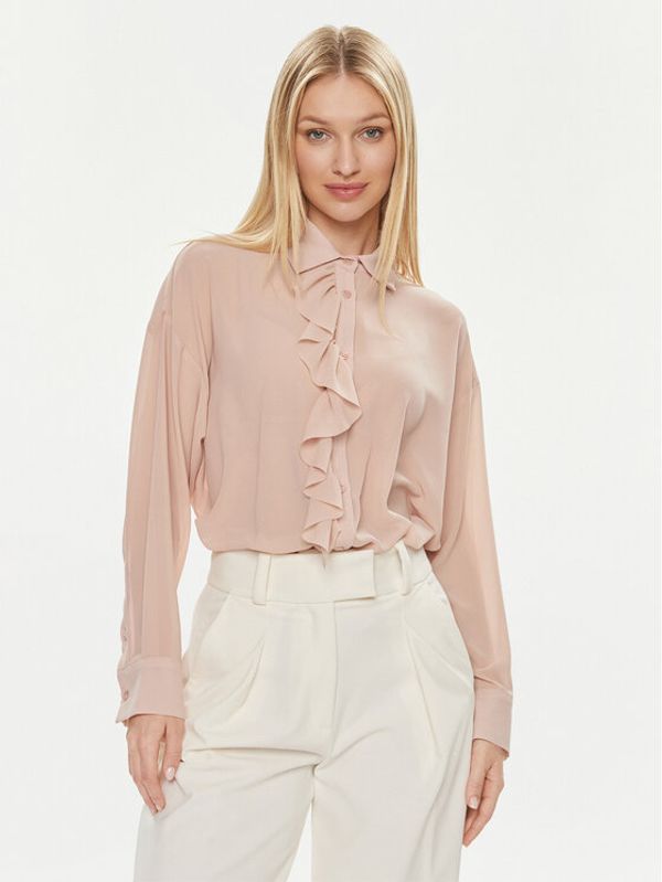 ViCOLO ViCOLO Košulja TB0133 Ružičasta Regular Fit