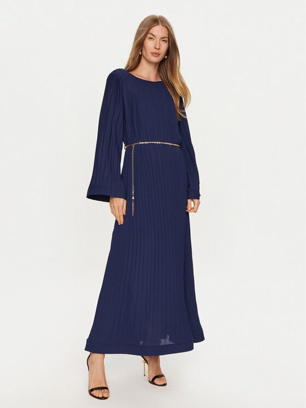 ViCOLO ViCOLO Večernja haljina TS0396 Tamnoplava Regular Fit