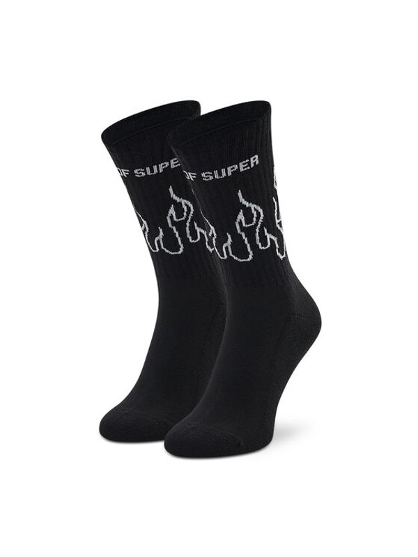 Vision Of Super Vision Of Super Visoke unisex čarape VSA00170CZ Crna