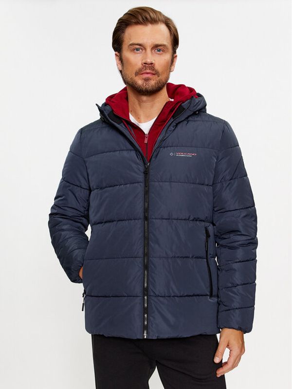Volcano Volcano Zimska jakna J-Lyss M06186-W24 Tamnoplava Regular Fit