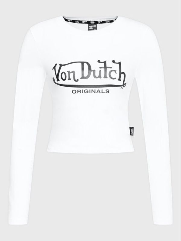 Von Dutch Von Dutch Majica Blair 6 224 010 Bijela Slim Fit