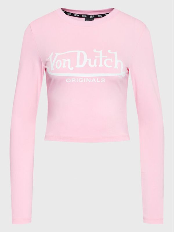 Von Dutch Von Dutch Majica Blair 6 224 012 Ružičasta Slim Fit