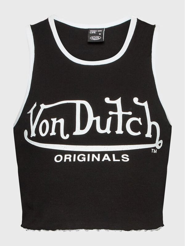 Von Dutch Von Dutch Top Ashley 6 231 048 Crna Slim Fit