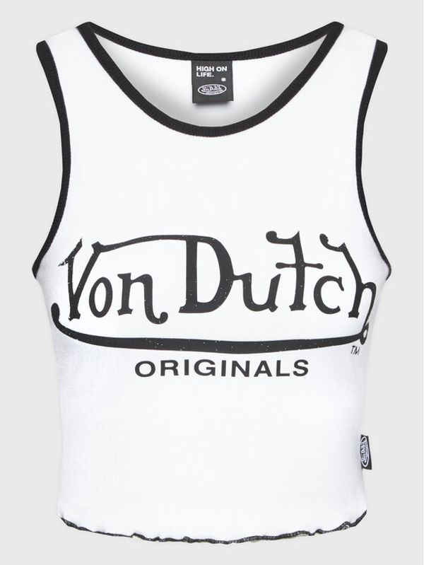 Von Dutch Von Dutch Top Ashley 6231065 Bijela Slim Fit
