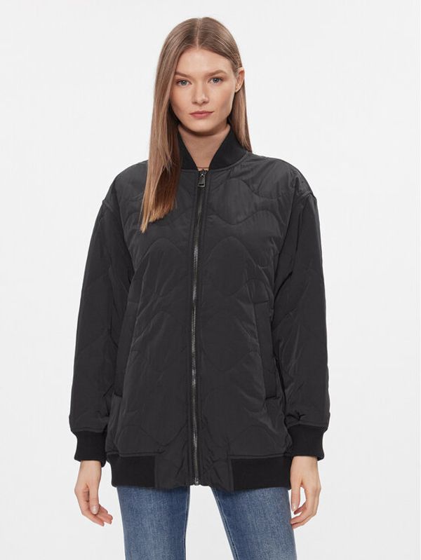 Weekend Max Mara Weekend Max Mara Bomber Norel 2415481051 Crna Relaxed Fit