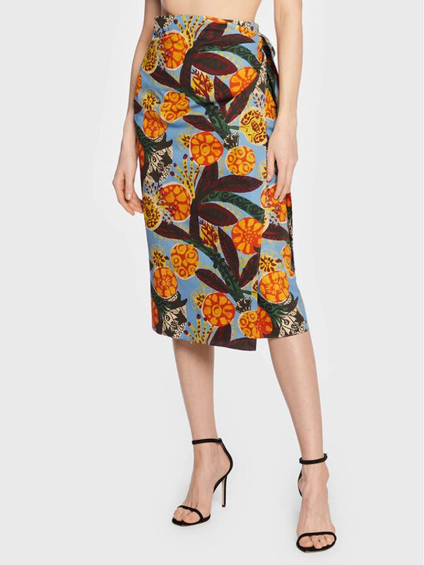 Weekend Max Mara Weekend Max Mara Midi suknja Fiore 23510103 Šarena Regular Fit
