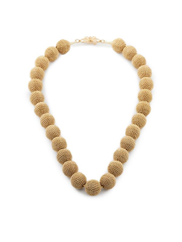 Weekend Max Mara Weekend Max Mara Ogrlica Pattino 2425756135600 Zlatna