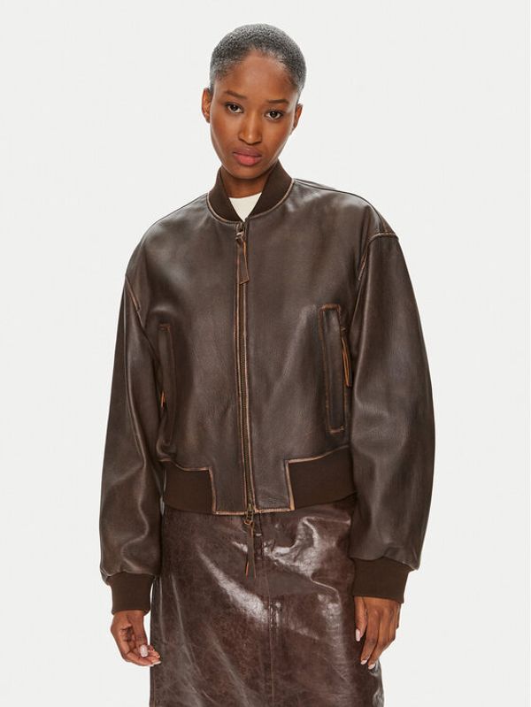 Weekend Max Mara Weekend Max Mara Prijelazna jakna Hiltex 2425446031 Smeđa Relaxed Fit