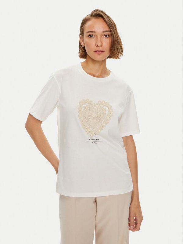 Weekend Max Mara Weekend Max Mara T-shirt 2425976041 Bijela Regular Fit