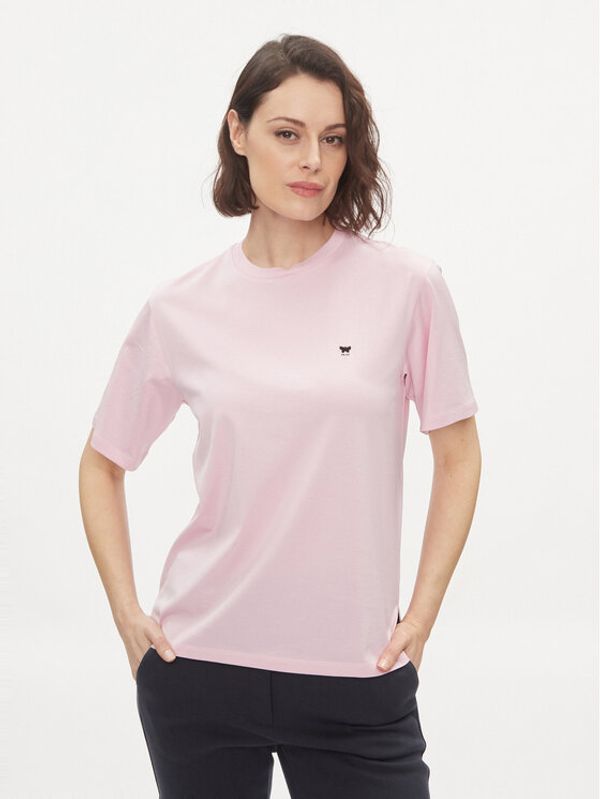 Weekend Max Mara Weekend Max Mara T-shirt Deodara 2415971041 Ružičasta Regular Fit