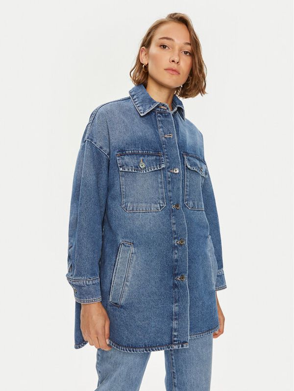 Weekend Max Mara Weekend Max Mara Traper jakna Tartufo 2425086051650 Tamnoplava Oversize