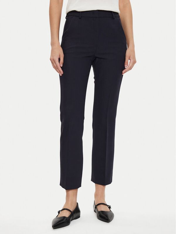 Weekend Max Mara Weekend Max Mara Ženske hlače Freda 2425136031 Tamnoplava Regular Fit