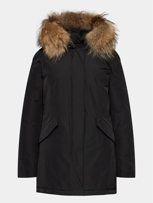Woolrich Woolrich Zimska jakna Arctic Raccoon CFWWOU0538FRUT0001 Crna Regular Fit