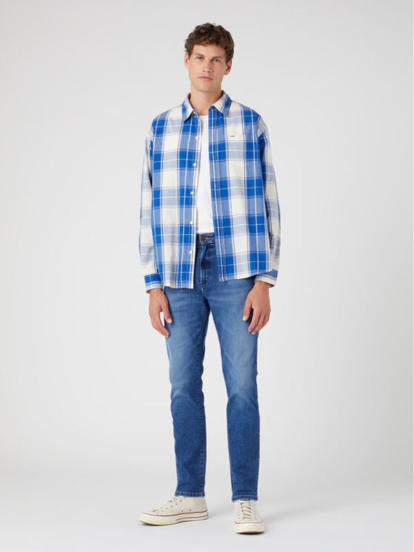 Wrangler Wrangler Košulja W5D64MXV2 112330810 Plava Relaxed Fit