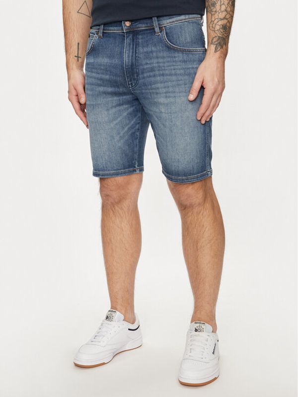 Wrangler Wrangler Kratke traperice Texas 112350867 Plava Regular Fit