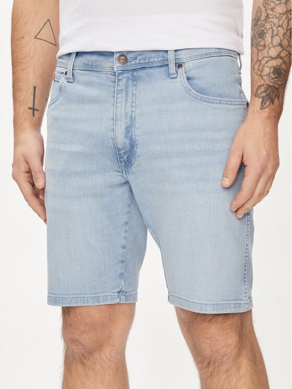 Wrangler Wrangler Kratke traperice Texas 112350870 Plava Regular Fit