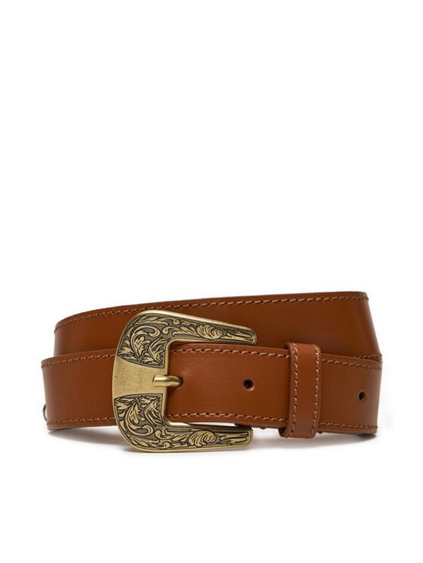 Wrangler Wrangler Ženski remen Big Buckle 112358074 Smeđa