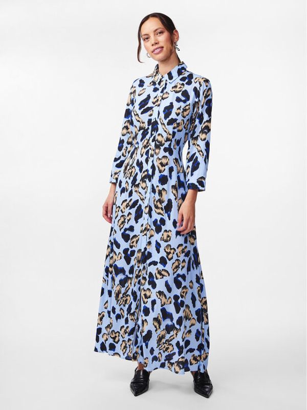 YAS YAS Haljina košulja Savanna 26022663 Plava Loose Fit