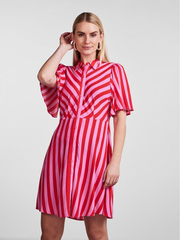 YAS YAS Haljina košulja Savanna 26029347 Ljubičasta Regular Fit