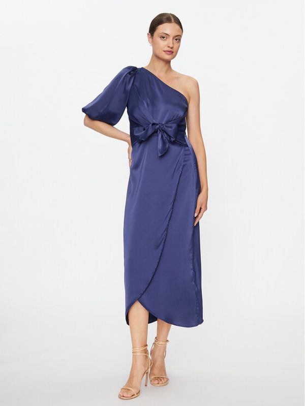 YAS YAS Koktel haljina 26031522 Tamnoplava Regular Fit
