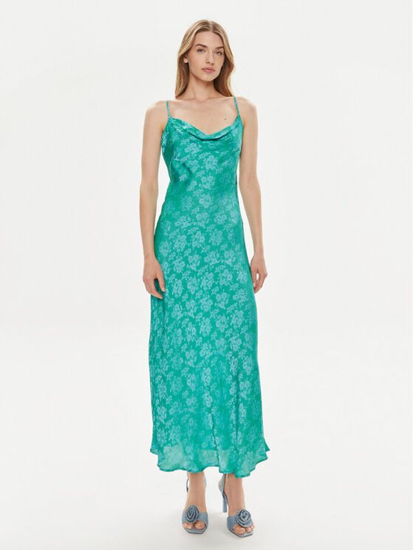 YAS YAS Koktel haljina Dinella 26031859 Zelena Regular Fit