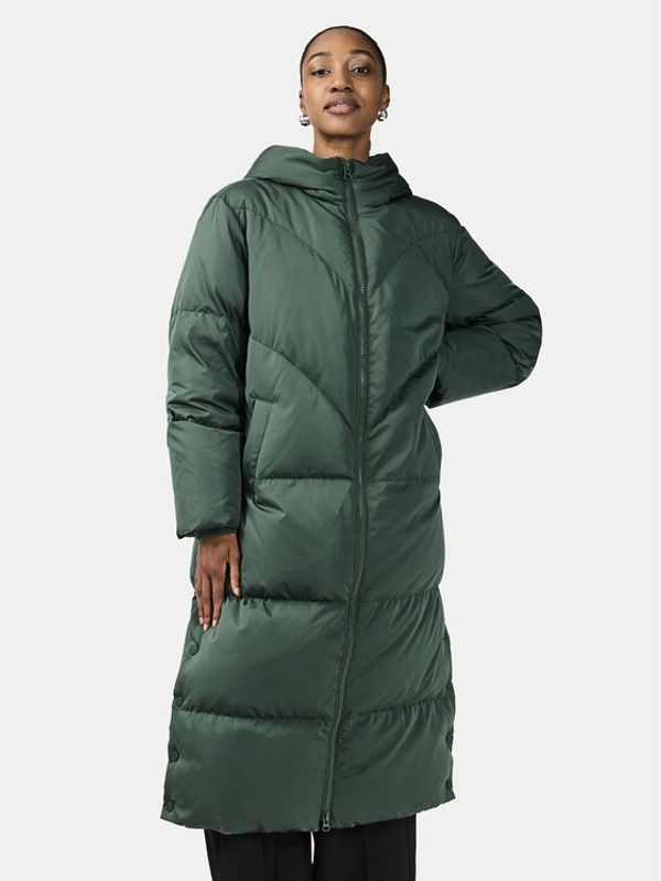 YAS YAS Pernata jakna 26030707 Zelena Regular Fit