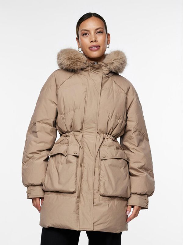 YAS YAS Pernata jakna 26031384 Bež Regular Fit