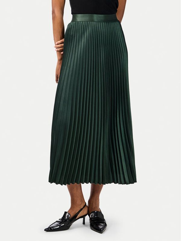 YAS YAS Plesirana suknja Celine 26032184 Zelena Regular Fit