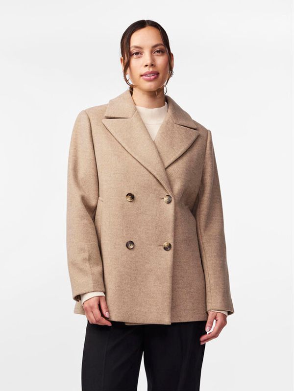 YAS YAS Prijelazni kaput Ignite 26032855 Bež Regular Fit