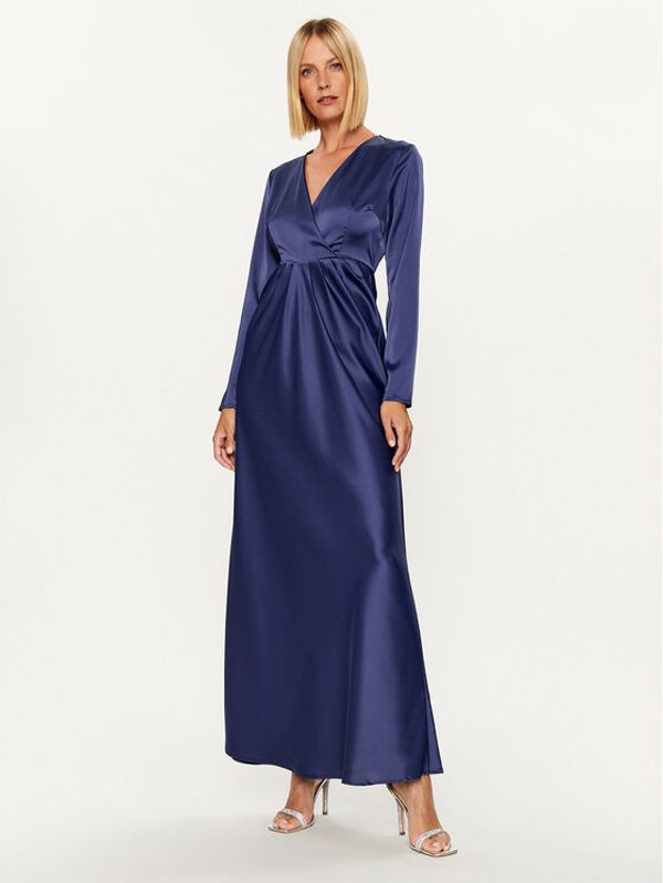 YAS YAS Večernja haljina 26031520 Tamnoplava Regular Fit
