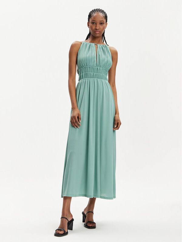YAS YAS Večernja haljina Olinda 26032460 Zelena Regular Fit
