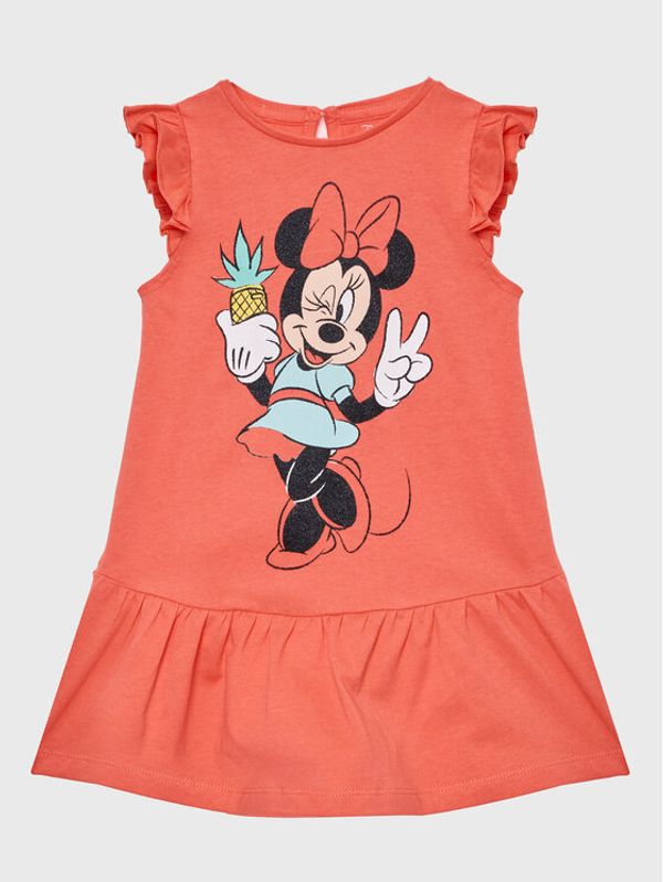 Zippy Zippy Haljina za svaki dan Myszka Minnie ZBGAP0501 23013 Koraljna Regular Fit