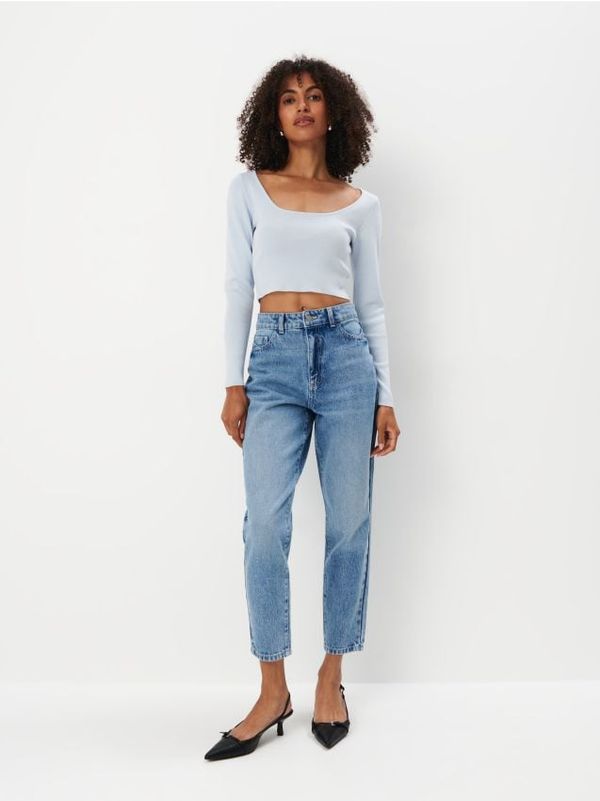 Mohito Mohito - Mom fit Traperice - plava
