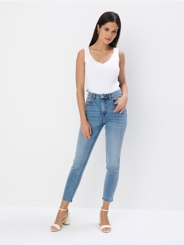 Mohito Mohito - Skinny Traperice PETITE - plava