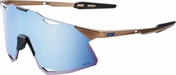 100% 100% Hypercraft Matte Copper Chromium/HiPER Blue Multilayer Mirror Biciklističke naočale