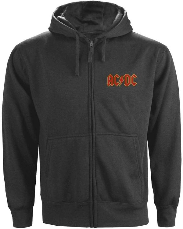 AC/DC AC/DC Majica Logo Charcoal S