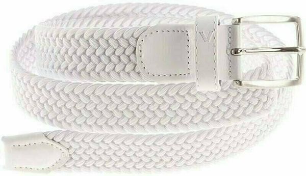 Alberto Alberto Basic Braided Mens White 110 cm Remen