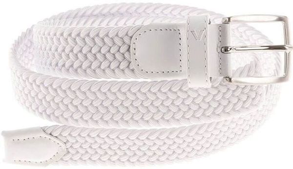 Alberto Alberto Basic Braided Mens White 90 cm Remen