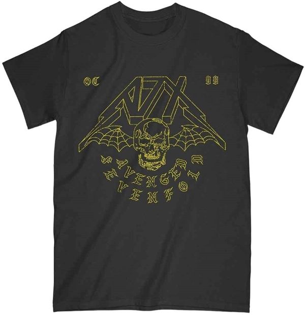 Avenged Sevenfold Avenged Sevenfold Košulja Webbed Wings Unisex Black XL