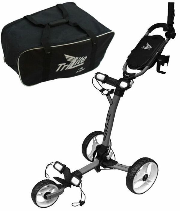 Axglo Axglo TriLite SET Grey/White Ručna kolica za golf