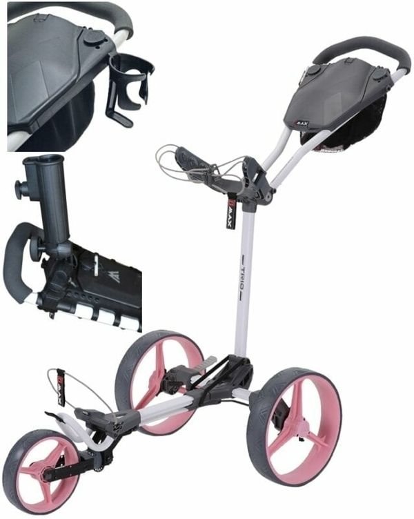 Big Max Big Max Blade Trio SET White/Pink Ručna kolica za golf