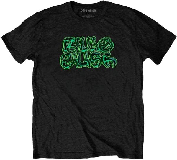 Billie Eilish Billie Eilish Košulja Neon Logo Unisex Black L