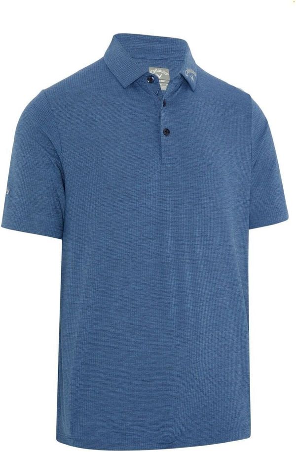 Callaway Callaway Classic Jacquard Mens Polo Peacoat XL