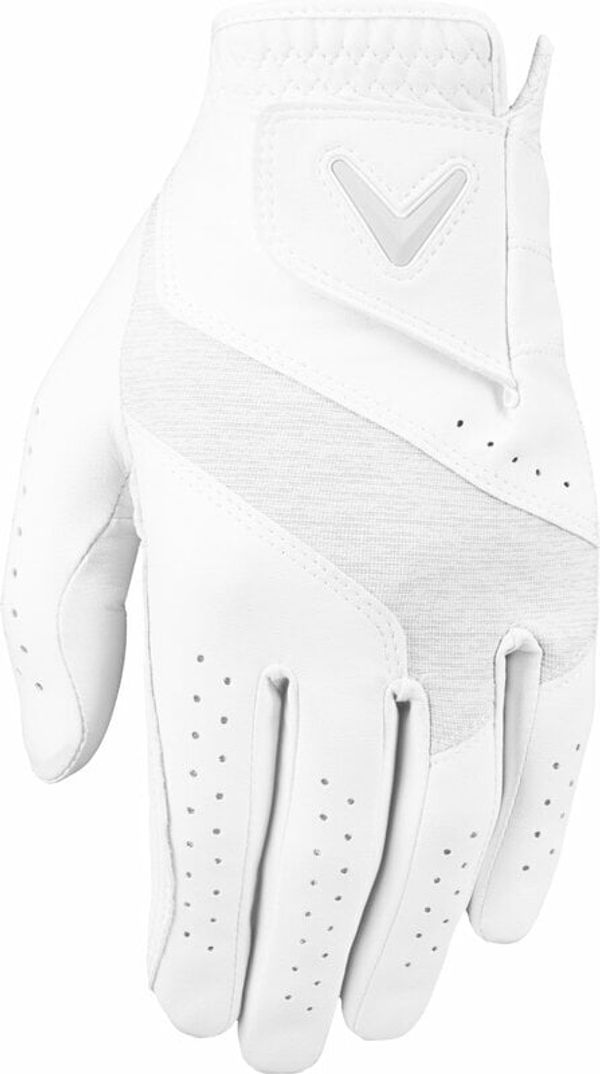 Callaway Callaway Fusion White/Silver Lijeva ruka L Ženske rukavice